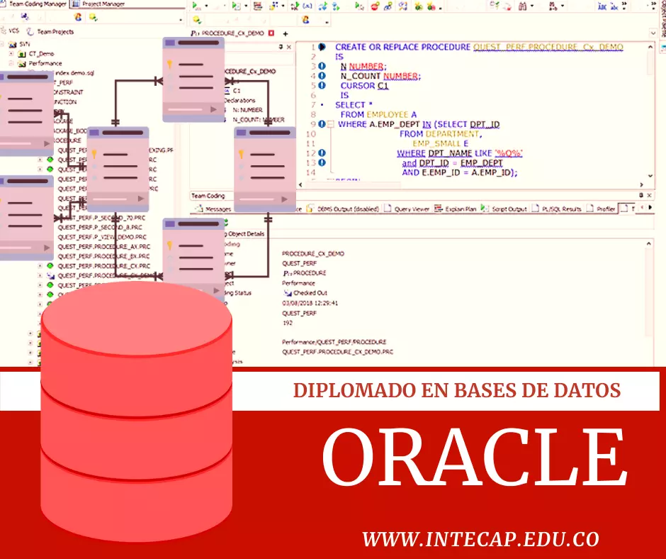 Curso Diplomado Admón Bases de Datos con Oracle